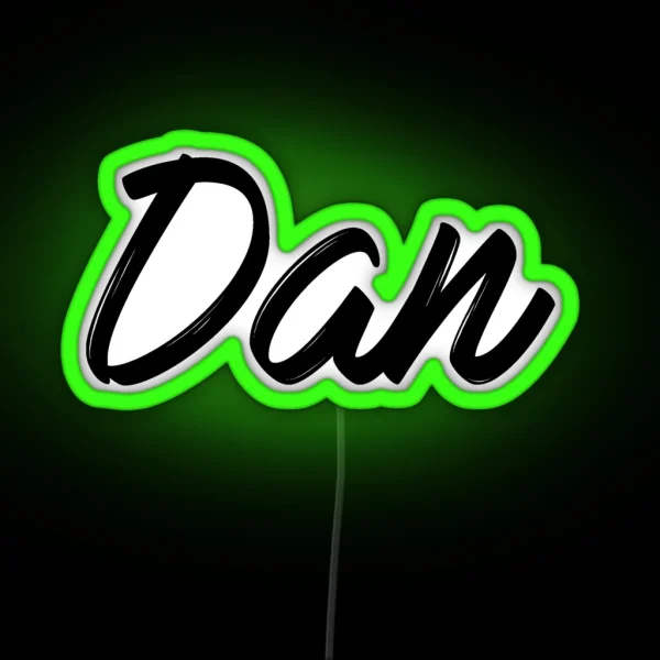 Dan RGB Neon Sign