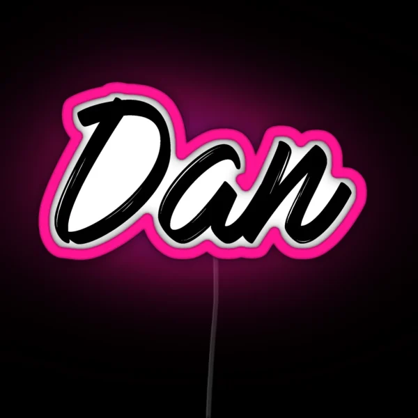Dan RGB Neon Sign