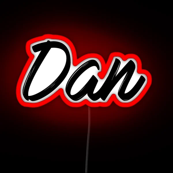 Dan RGB Neon Sign