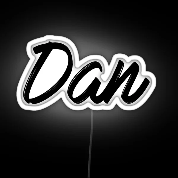 Dan RGB Neon Sign