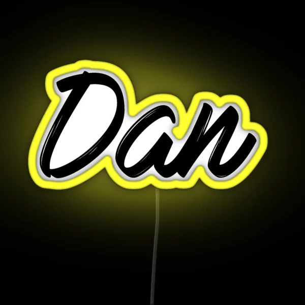 Dan RGB Neon Sign