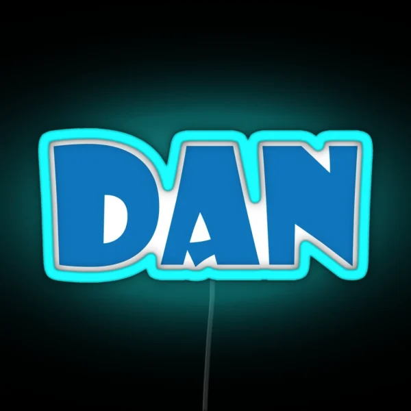 Dan RGB Neon Sign