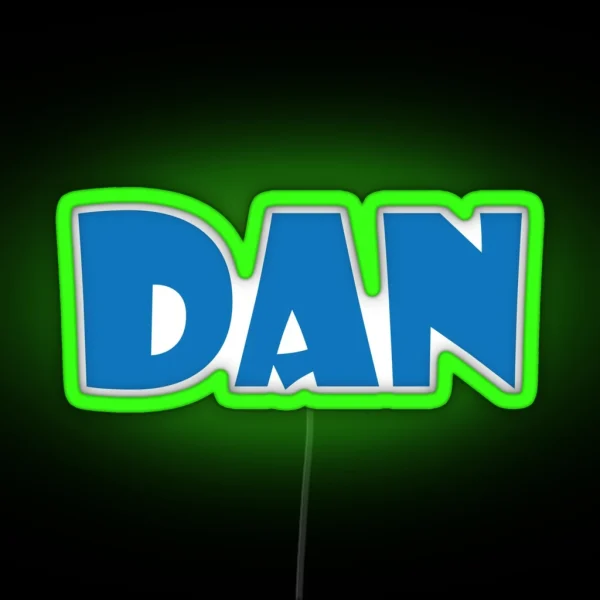 Dan RGB Neon Sign