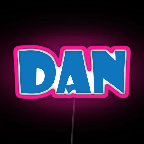 Dan RGB Neon Sign