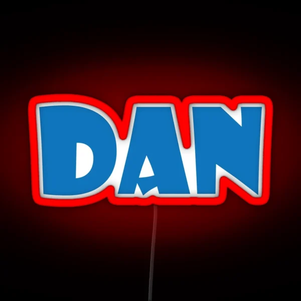 Dan RGB Neon Sign