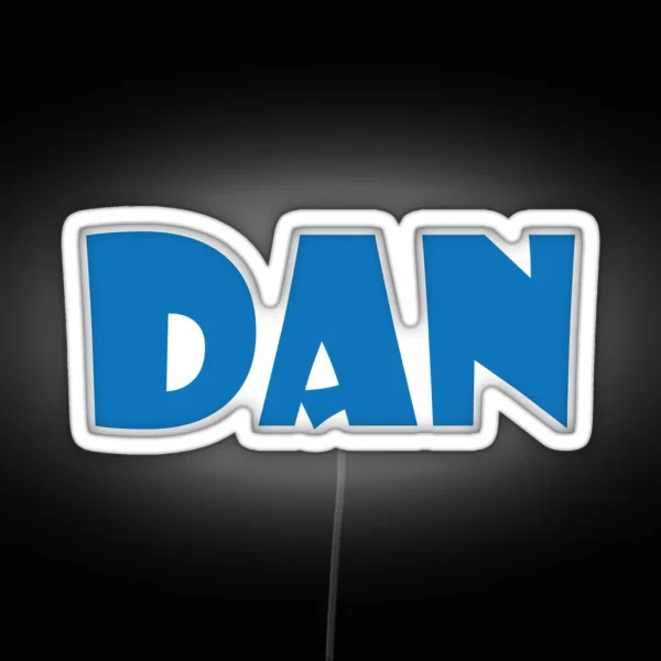 Dan RGB Neon Sign