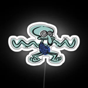 Dancing Squidward RGB Neon Sign