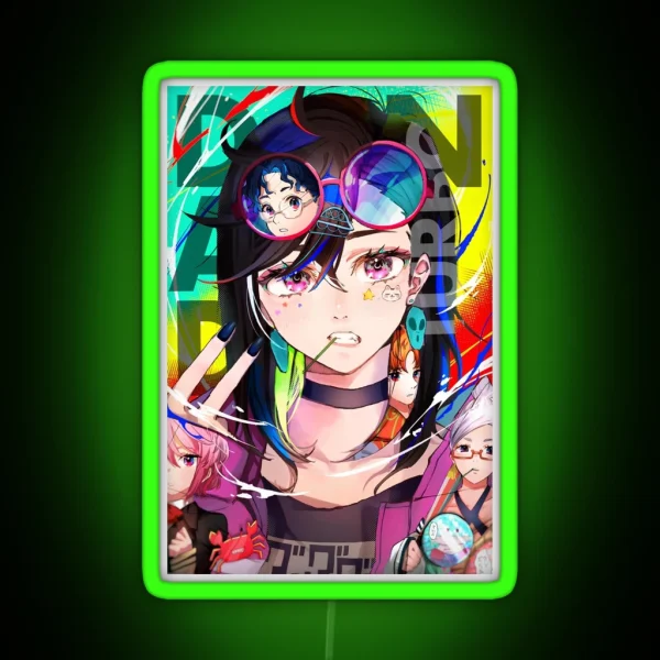 Dandadan Ayase Momo RGB Neon Sign