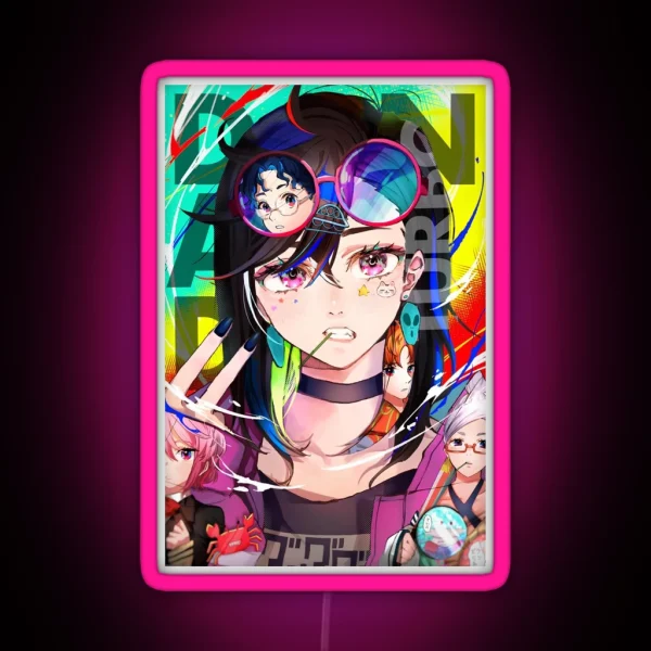 Dandadan Ayase Momo RGB Neon Sign