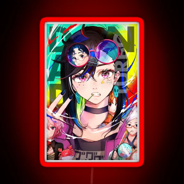 Dandadan Ayase Momo RGB Neon Sign