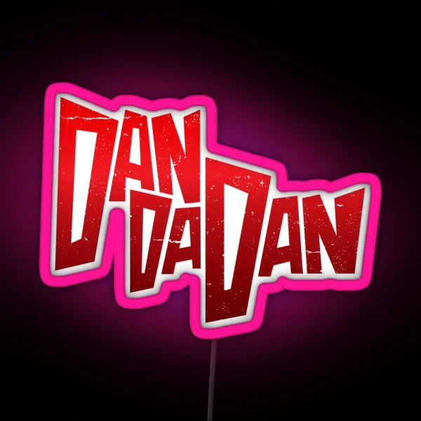 Dandadan Logo RGB Neon Sign