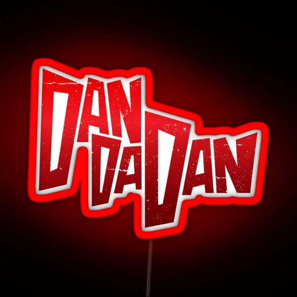 Dandadan Logo RGB Neon Sign