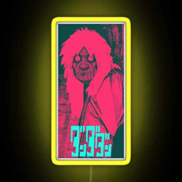 Dandadan Manga Turbo Granny RGB Neon Sign