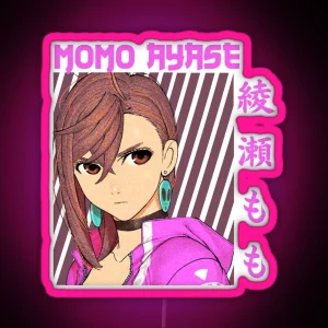 Dandadan Momo Ayase In Japanese RGB Neon Sign