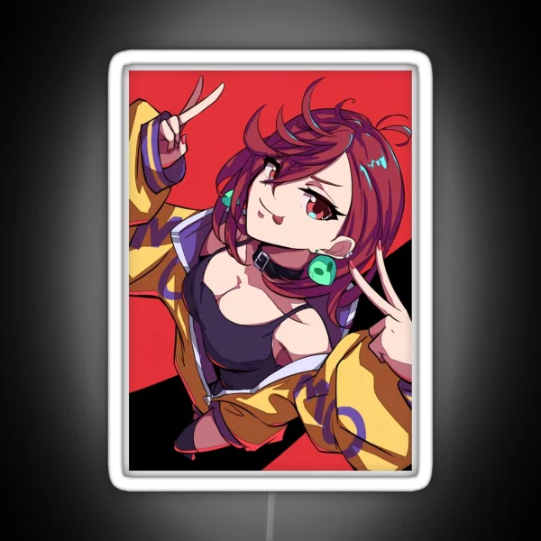 Dandadan Momo Ayase RGB Neon Sign