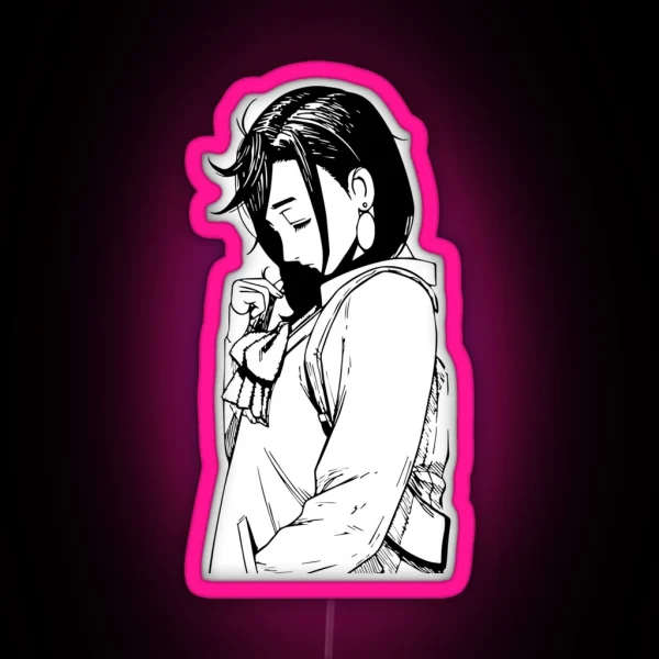 Dandadan Momo Ayase RGB Neon Sign