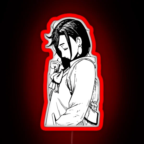 Dandadan Momo Ayase RGB Neon Sign