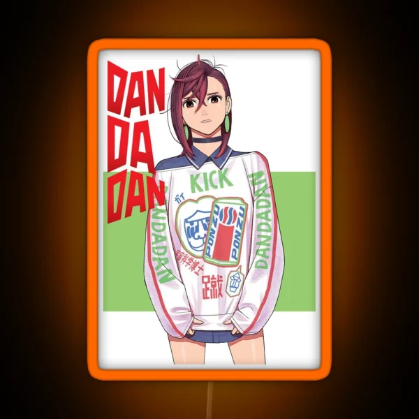 Dandadan Momo RGB Neon Sign