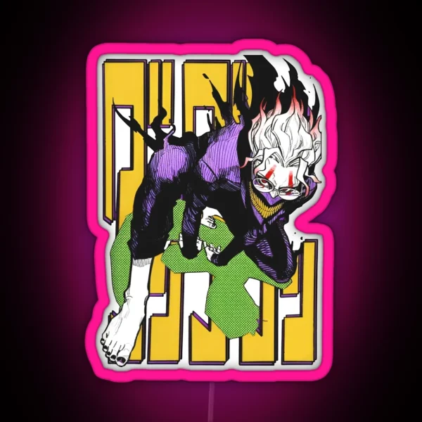 Dandadan Okarun Turbo Granny RGB Neon Sign