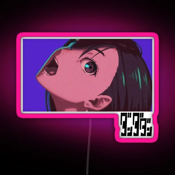 Dandadan Opening Momo RGB Neon Sign
