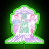 Dandadan Run Club Pastels RGB Neon Sign - Image 4