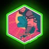 Dandd Classes Rogue RGB Neon Sign - Image 4