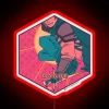 Dandd Classes Rogue RGB Neon Sign - Image 2