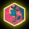 Dandd Classes Rogue RGB Neon Sign - Image 6