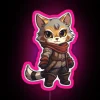 Dandd Tabaxi Rogue RGB Neon Sign - Image 6