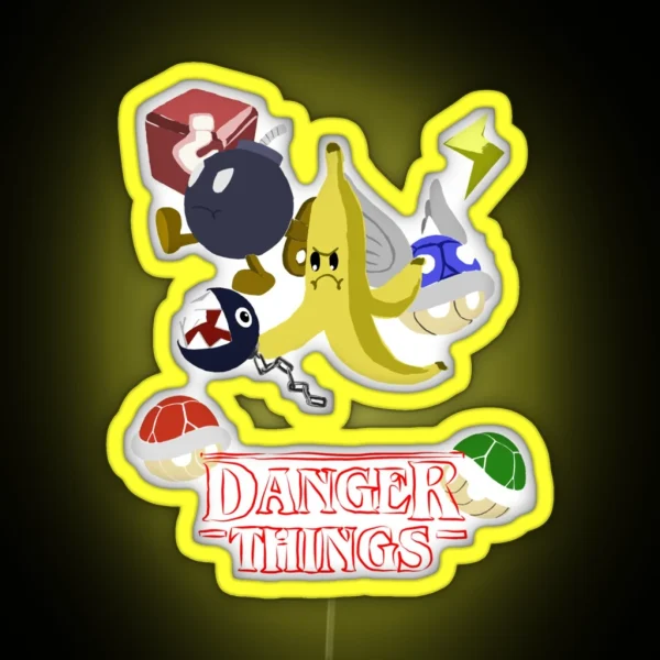 Danger Things RGB Neon Sign