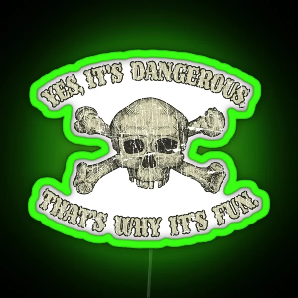 Dangerous Fun 1978 RGB Neon Sign