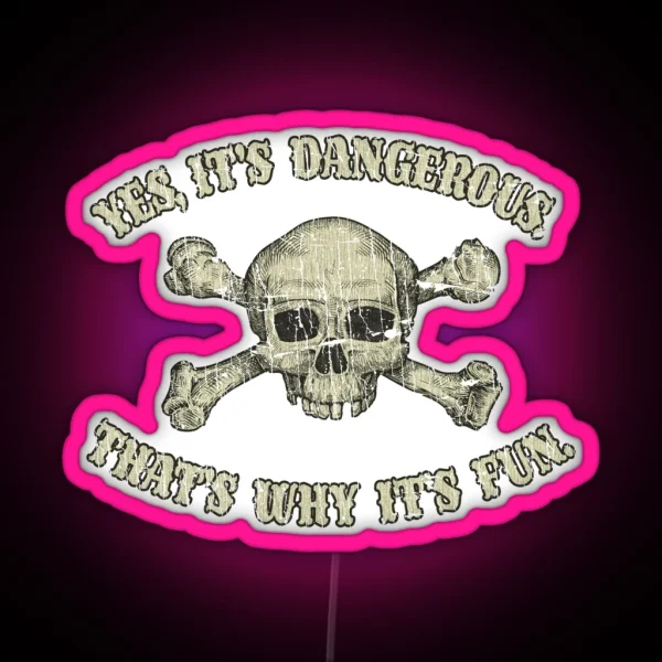 Dangerous Fun 1978 RGB Neon Sign