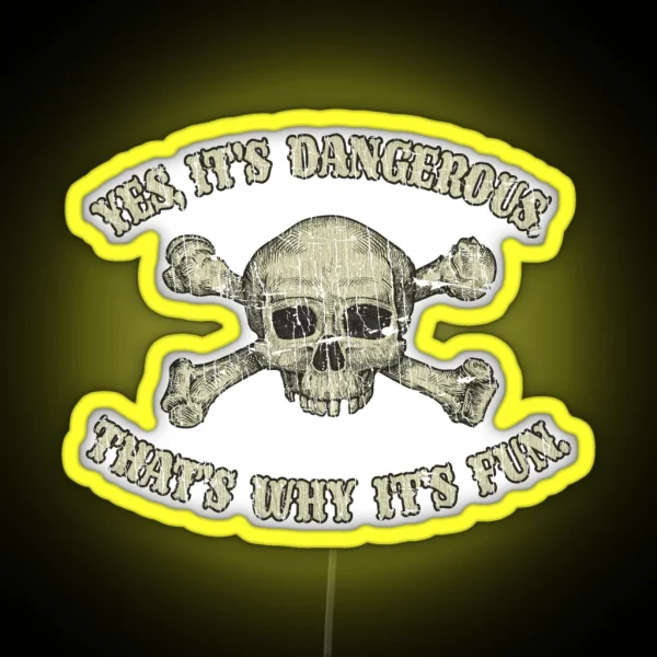 Dangerous Fun 1978 RGB Neon Sign