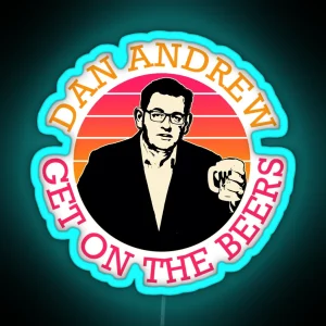Daniel Andrews RGB Neon Sign