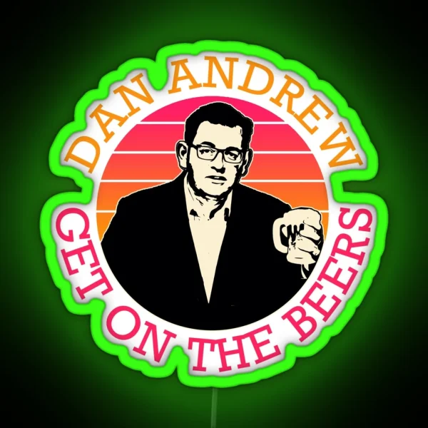 Daniel Andrews RGB Neon Sign