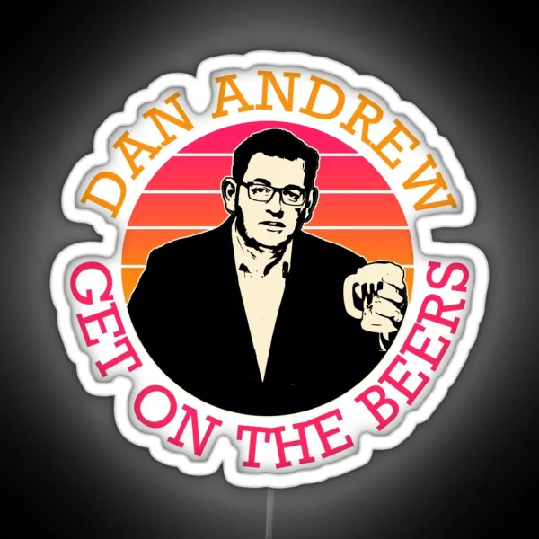 Daniel Andrews RGB Neon Sign