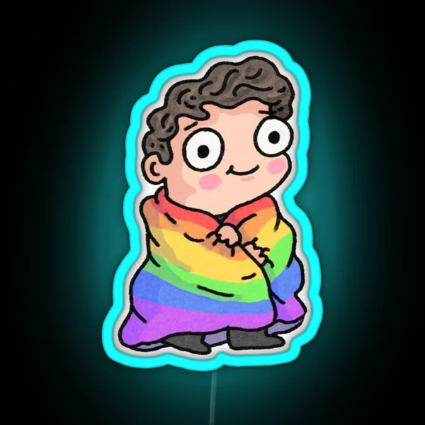 Daniel Howell In Twiter RGB Neon Sign