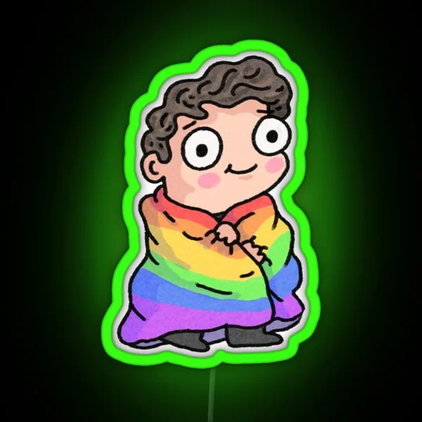Daniel Howell In Twiter RGB Neon Sign