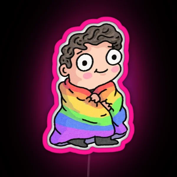 Daniel Howell In Twiter RGB Neon Sign