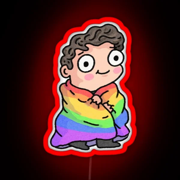 Daniel Howell In Twiter RGB Neon Sign