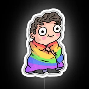 Daniel Howell In Twiter RGB Neon Sign