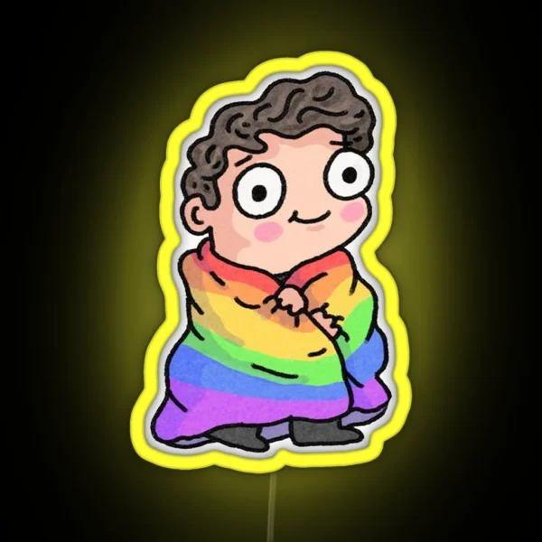 Daniel Howell In Twiter RGB Neon Sign