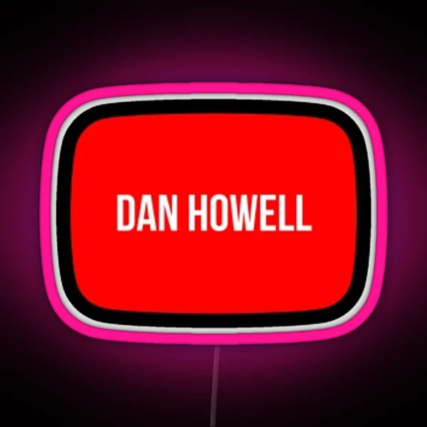 Daniel Howell RGB Neon Sign