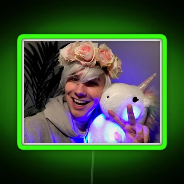 Daniel Howell RGB Neon Sign