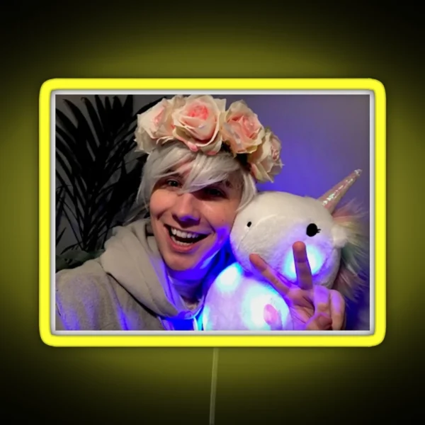 Daniel Howell RGB Neon Sign