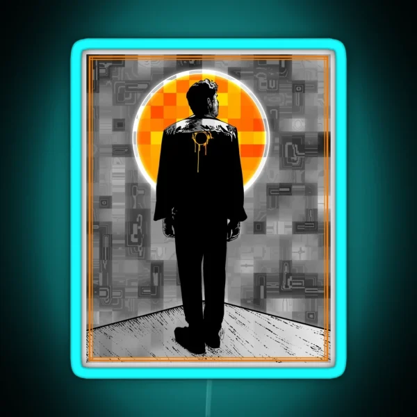 Daniel Howell We Re All Doomed Fanart RGB Neon Sign