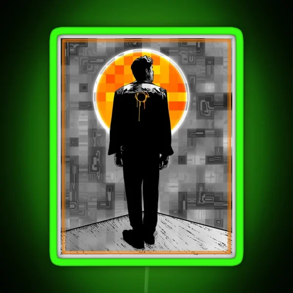 Daniel Howell We Re All Doomed Fanart RGB Neon Sign