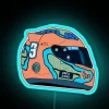 Daniel Ricciardo 2022 Helmet RGB Neon Sign - Image 3