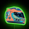 Daniel Ricciardo 2022 Helmet RGB Neon Sign - Image 4