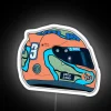 Daniel Ricciardo 2022 Helmet RGB Neon Sign - Image 5
